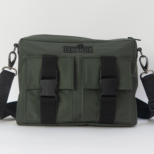 Forest Green Messenger Bag