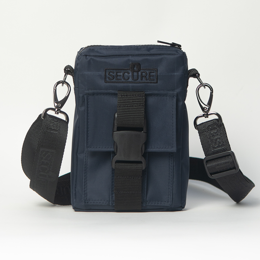 Navy Blue Pouch Bag